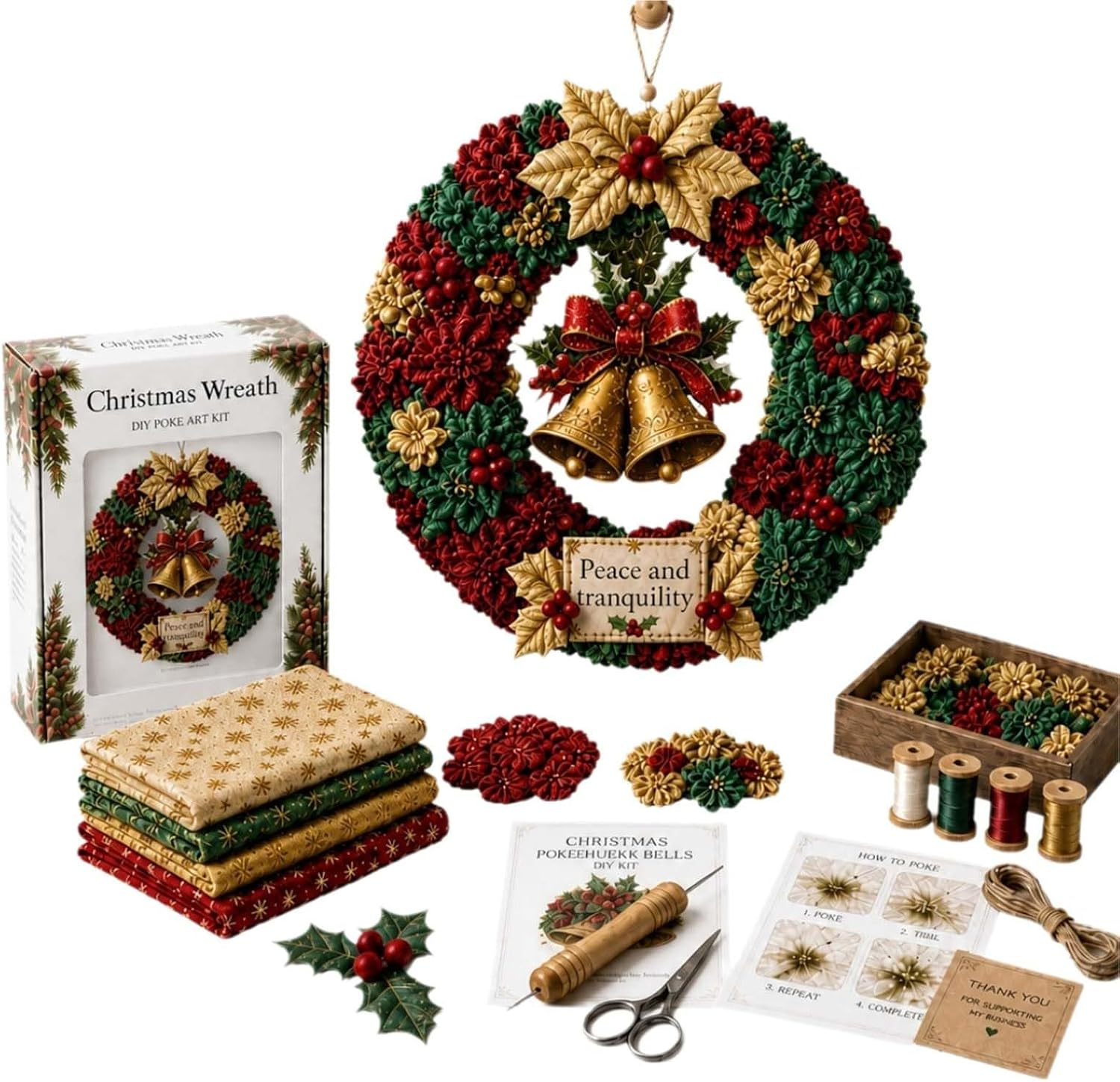 Art Craft & Architecture - Kit de bricolage pour couronne de