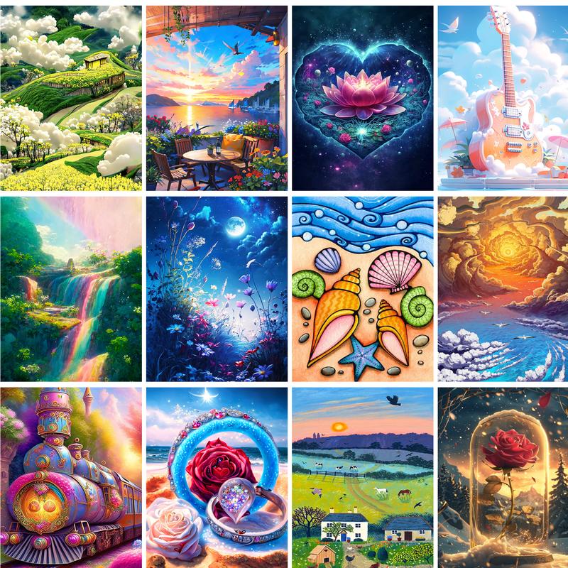 Art Craft Ideas For Adults - GatyzQuantité-Peinture par numéros, kit d'artisanat pour
