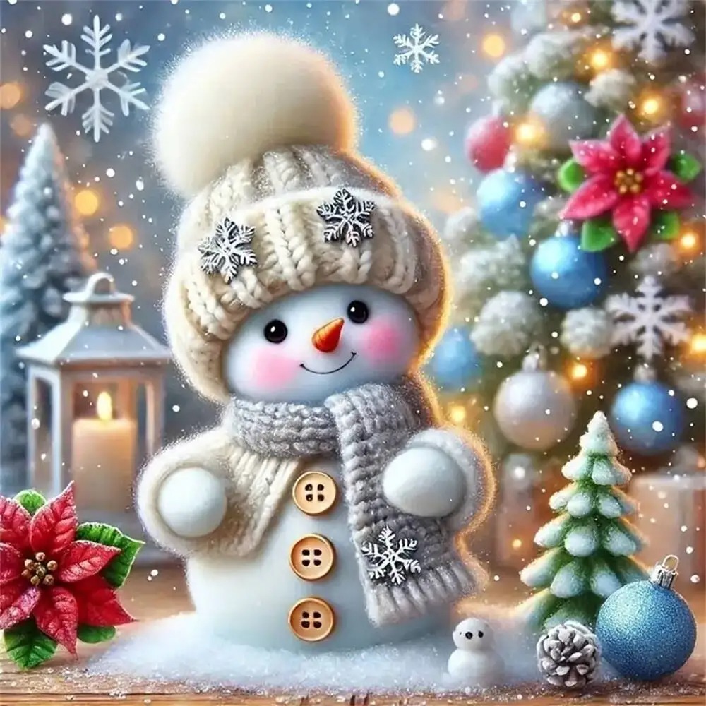 Art Craft Winter - Kit de peinture diamant 5D DIY,