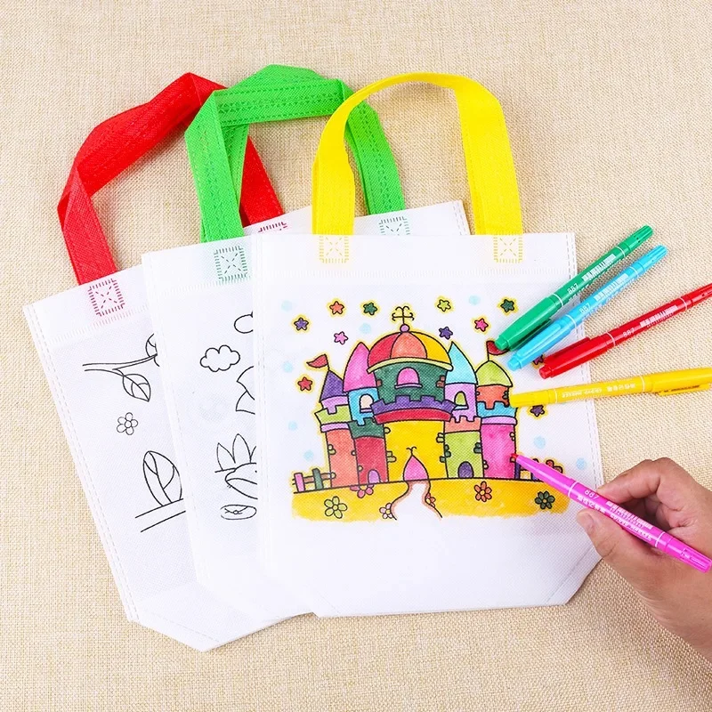 Art Craft Notebook - Ensemble de sacs Graffiti avec marqueurs,