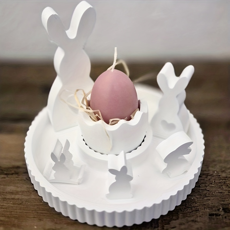 Art Craft Easter - Ensemble de 4 moules en silicone