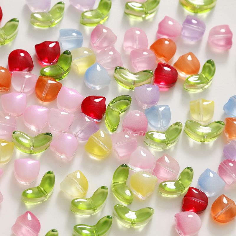 The Art And Craft Of Jewelry - Perles de verre multicolores Lampwork en