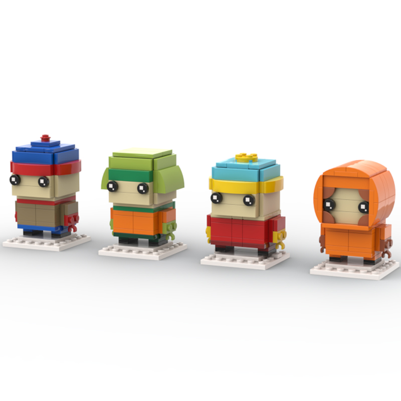 Art Craft Ideas For Christmas - 336 pièces MOC South Park BrickHeadz