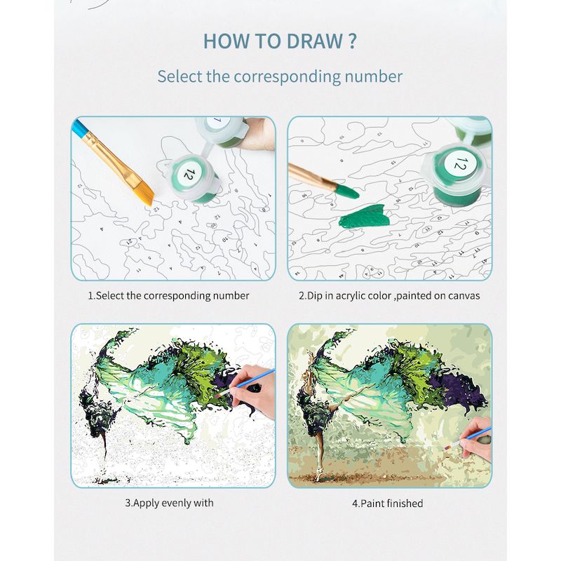 GatyzQuantité-Peinture par num - Art Craft Ideas For Adults avis et prix