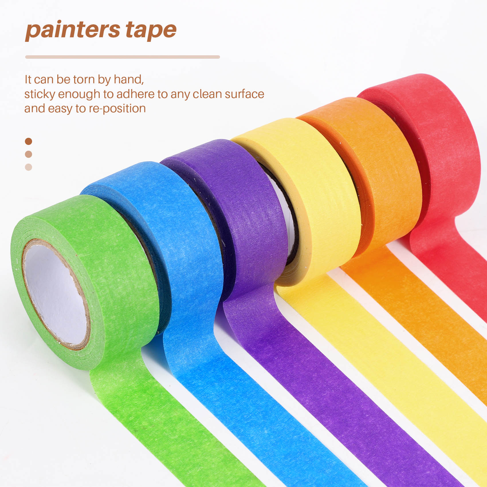 Ruban de masquage coloré A84E, - Craft And Art Difference avis et prix