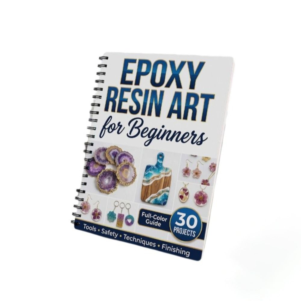 Manuel d'art en résine époxy é - Art Craft Notebook avis et prix