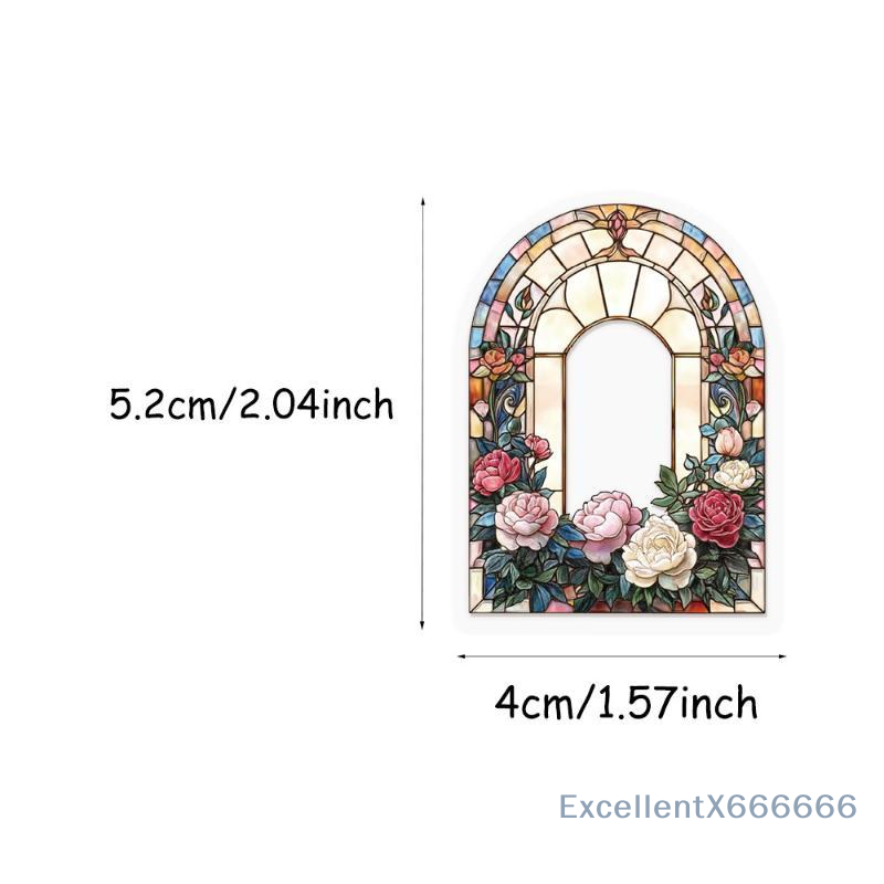 50 autocollants floraux vintag - Art Craft Notebook avis et prix