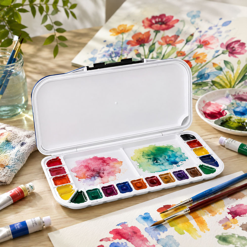 Palette de peinture pliable et - Acrylic Pour Paint avis et prix