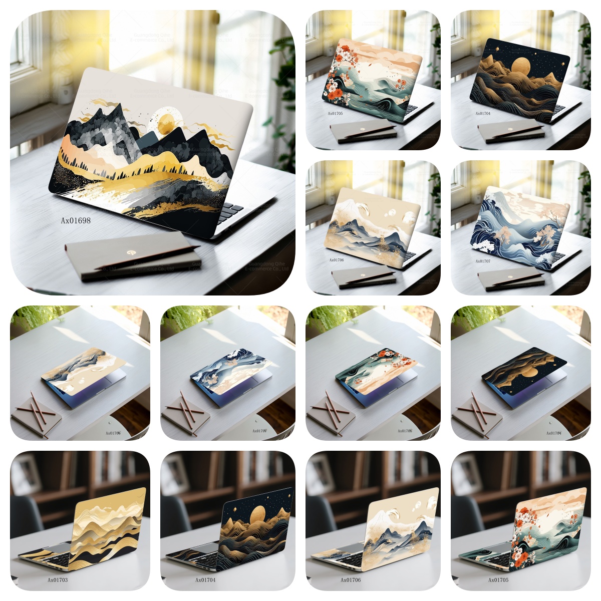 Autocollant pour ordinateur po - Art Craft Notebook avis et prix