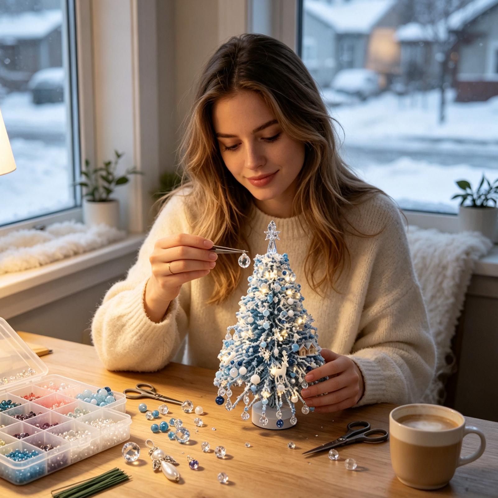 Art de la perlage pour sapin d - Art Craft Winter avis et prix