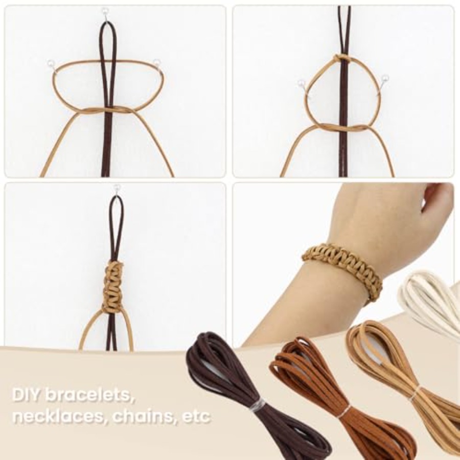 Cordon en cuir suédé, cordon e - The Art And Craft Of Jewelry avis et prix