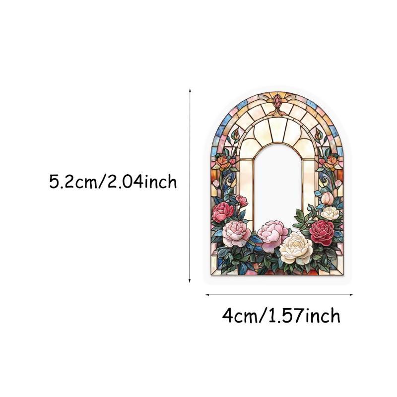 50 autocollants floraux vintag - Art Craft Notebook avis et prix