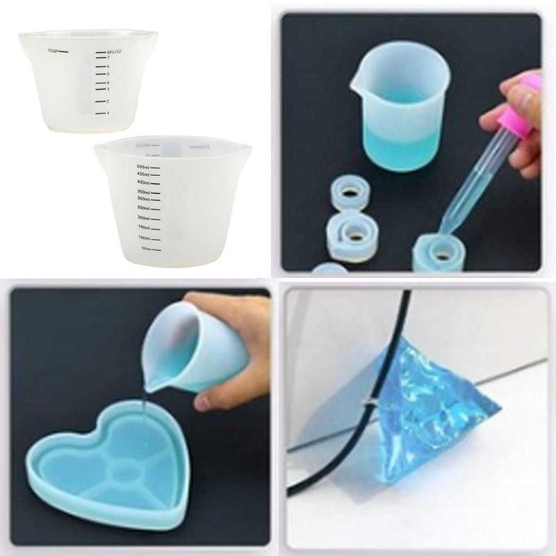 Gobelets à mesurer en Silicone - Acrylic Pour Paint avis et prix