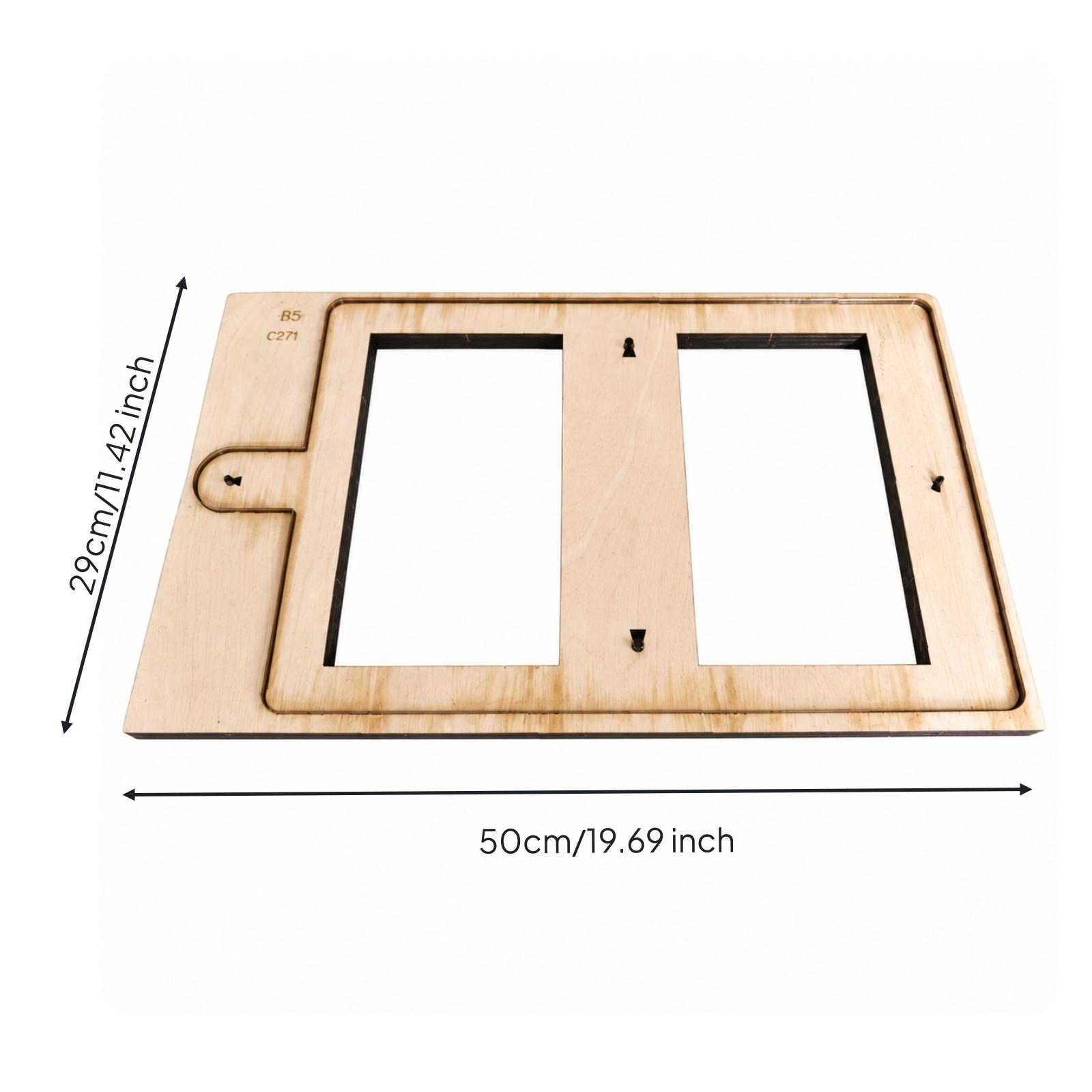 Matrice de découpe en bois pou - Art Craft Notebook avis et prix