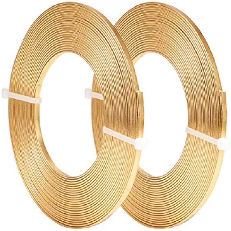 Fil d'aluminium plat pour bijo - Art Craft Wire avis et prix