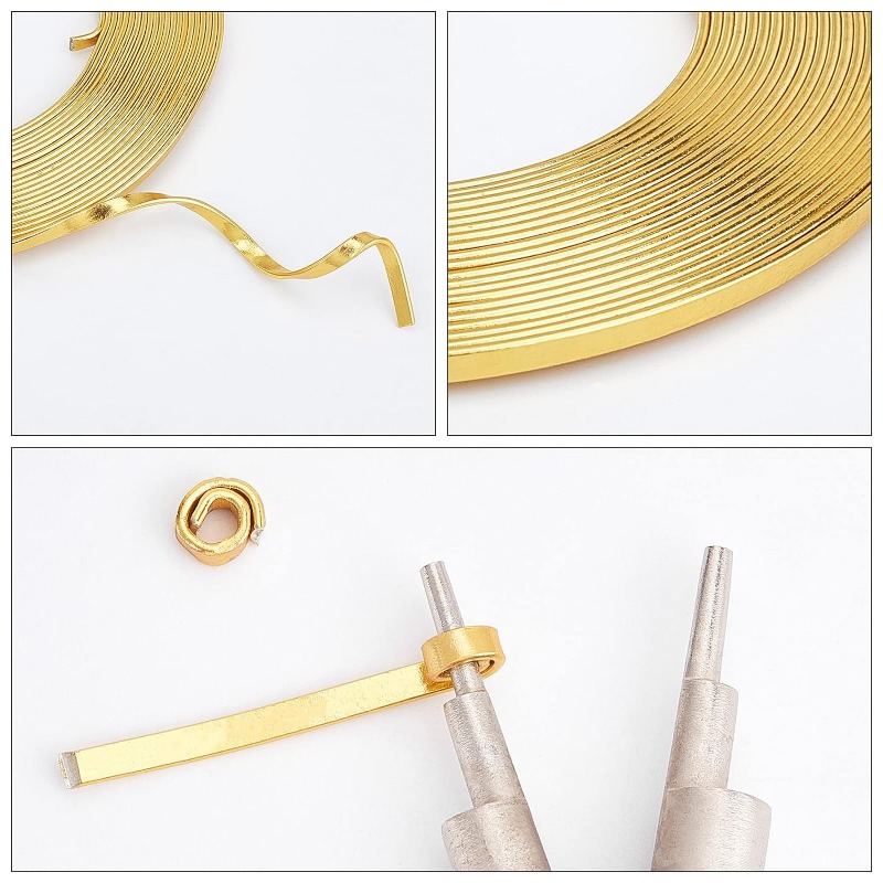 Fil d'aluminium plat pour bijo - Art Craft Wire avis et prix