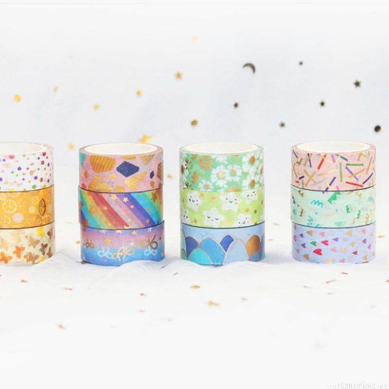 D5BB 12 rouleaux ruban papier  - Art Craft Notebook avis et prix